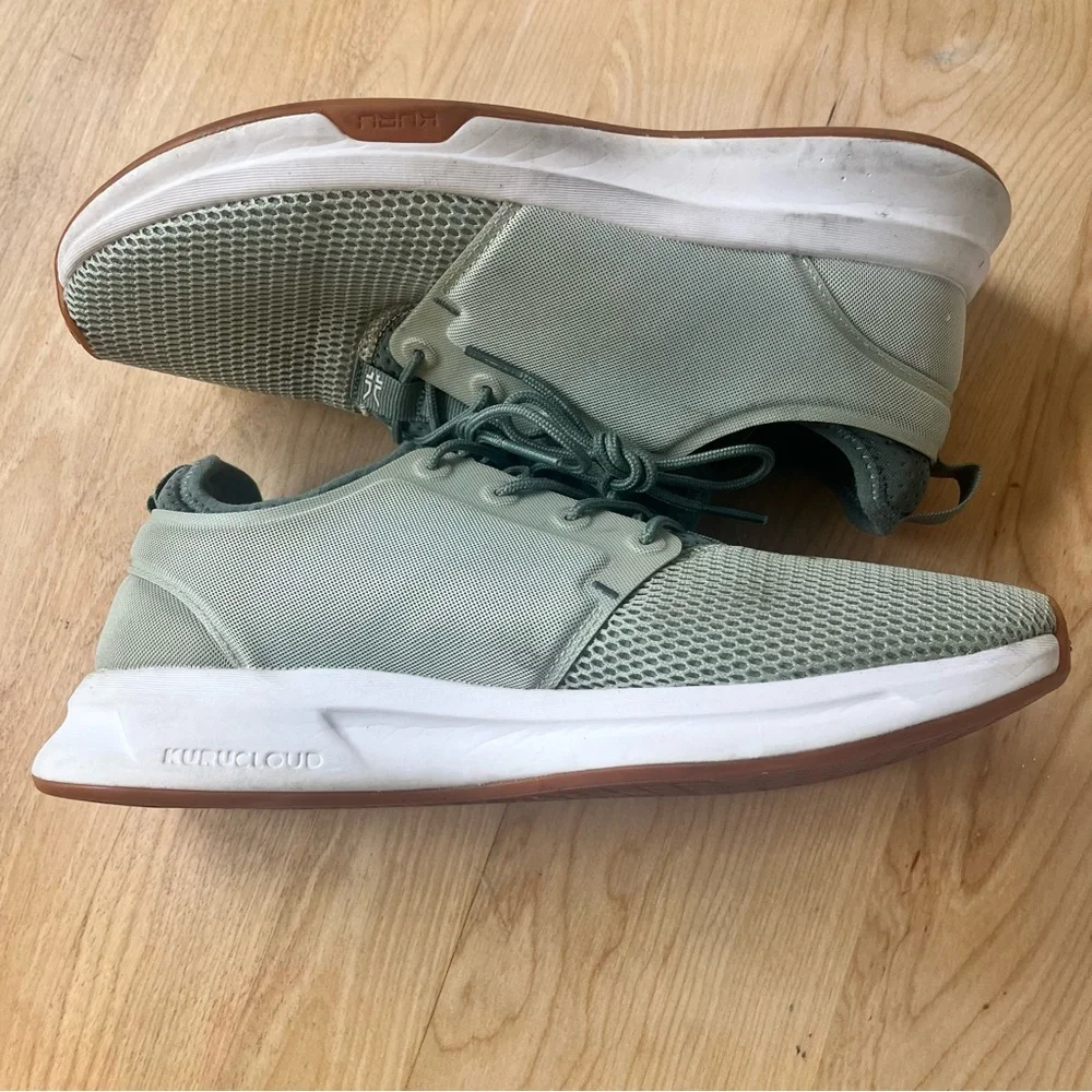 KURU Cloud Atom‎ Womens Size 10.5 M  Running Sneakers Green Shoes 205607105